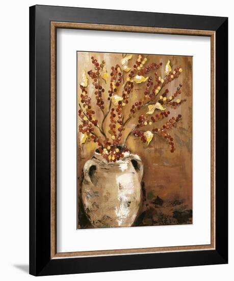 Branches in Vase I-Jade Reynolds-Framed Art Print