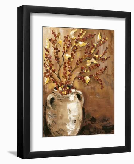 Branches in Vase I-Jade Reynolds-Framed Art Print