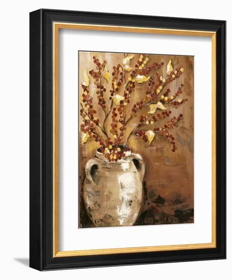 Branches in Vase I-Jade Reynolds-Framed Art Print