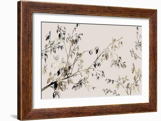 Branches of Gold-Asia Jensen-Framed Art Print