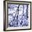 Branches on Purple-Gail Peck-Framed Photo