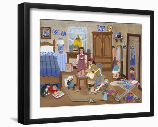 Brand New Dress-Carol Salas-Framed Premium Giclee Print