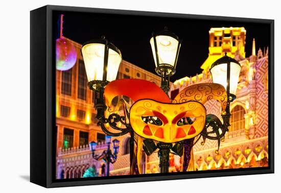 Brand Venice Carnival - Las Vegas - Nevada - United States-Philippe Hugonnard-Framed Premier Image Canvas