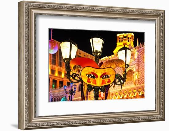 Brand Venice Carnival - Las Vegas - Nevada - United States-Philippe Hugonnard-Framed Photographic Print