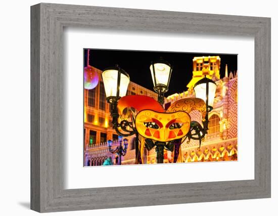 Brand Venice Carnival - Las Vegas - Nevada - United States-Philippe Hugonnard-Framed Photographic Print