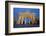 Brandenburg Gate at Night, Berlin, Germany, Europe-Miles Ertman-Framed Photographic Print