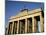 Brandenburg Gate at Pariser Platz, Berlin, Germany, Europe-Hans Peter Merten-Mounted Photographic Print