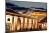 Brandenburg Gate at Sunset in Berlin-Gary718-Mounted Photographic Print