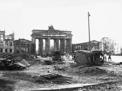 Brandenburg Gate Berlin 1945 Photographic Print Art Com
