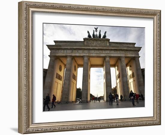 Brandenburg Gate, Berlin, Germany, Europe-Matthew Frost-Framed Photographic Print