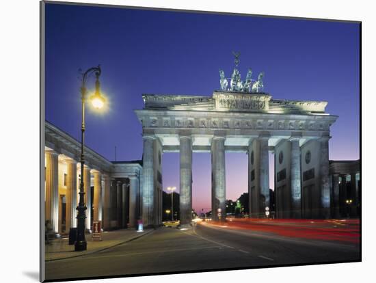 Brandenburg Gate, Berlin, Germany-Jon Arnold-Mounted Photographic Print