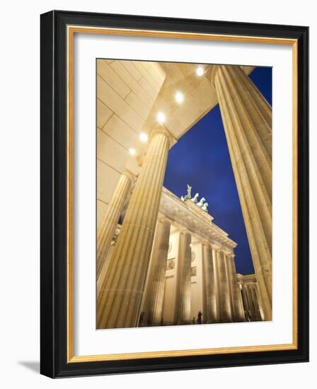 Brandenburg Gate, Berlin, Germany-Jon Arnold-Framed Photographic Print