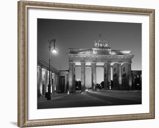 Brandenburg Gate, Berlin, Germany-Jon Arnold-Framed Photographic Print