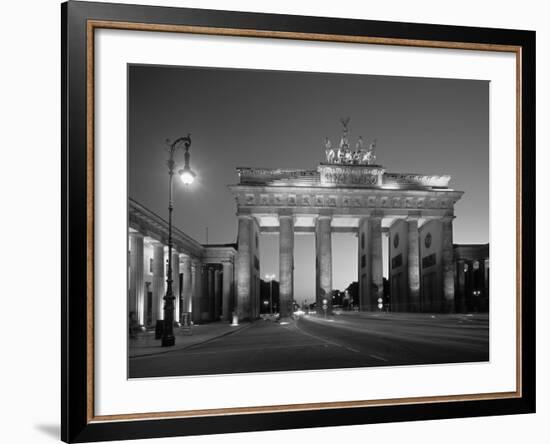 Brandenburg Gate, Berlin, Germany-Jon Arnold-Framed Photographic Print