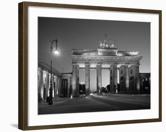 Brandenburg Gate, Berlin, Germany-Jon Arnold-Framed Photographic Print