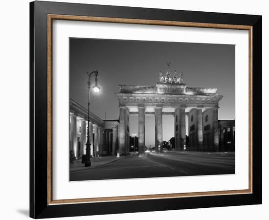 Brandenburg Gate, Berlin, Germany-Jon Arnold-Framed Photographic Print