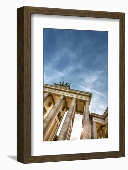 Brandenburg Gate, Berlin, Germany-Sabine Lubenow-Framed Photographic Print
