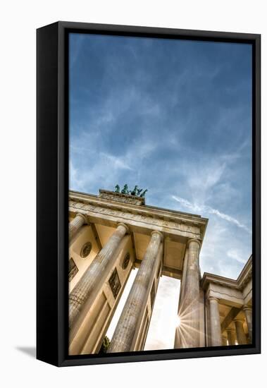 Brandenburg Gate, Berlin, Germany-Sabine Lubenow-Framed Premier Image Canvas