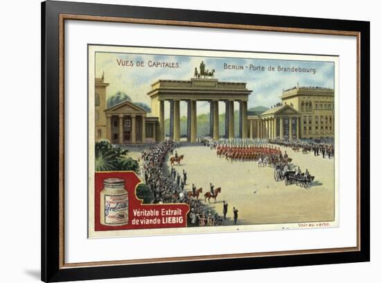 Brandenburg Gate, Berlin-null-Framed Giclee Print