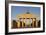 Brandenburg Gate (Brandenburger Tor) at sunrise, Quadriga, Berlin Mitte, Berlin, Germany, Europe-Markus Lange-Framed Photographic Print