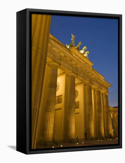 Brandenburg Gate, Pariser Platz, Berlin, Germany-Neale Clarke-Framed Premier Image Canvas