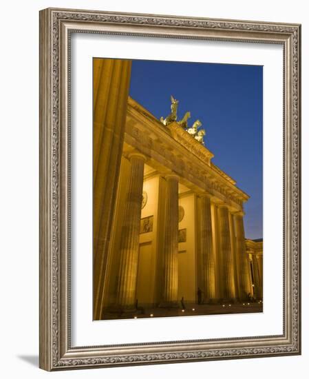 Brandenburg Gate, Pariser Platz, Berlin, Germany-Neale Clarke-Framed Photographic Print