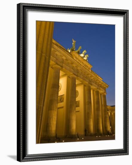 Brandenburg Gate, Pariser Platz, Berlin, Germany-Neale Clarke-Framed Photographic Print