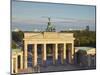 Brandenburg Gate, Pariser Platz, Berlin, Germany-Jon Arnold-Mounted Photographic Print