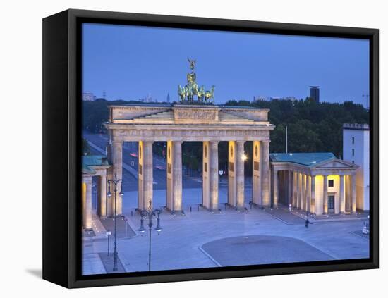 Brandenburg Gate, Pariser Platz, Berlin, Germany-Jon Arnold-Framed Premier Image Canvas