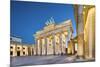 Brandenburg Gate, Pariser Platz, Berlin, Germany-Sabine Lubenow-Mounted Photographic Print