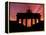 Brandenburg Gate, Unter Den Linden, Berlin, Germany-Dave Bartruff-Framed Premier Image Canvas