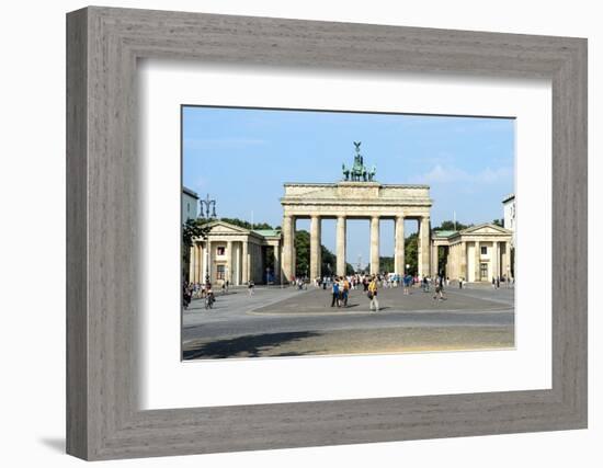 Brandenburger Tor, Berlin, Brandenburg, Germany, Europe-G & M Therin-Weise-Framed Photographic Print
