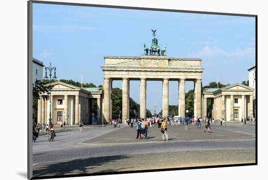 Brandenburger Tor, Berlin, Brandenburg, Germany, Europe-G & M Therin-Weise-Mounted Photographic Print