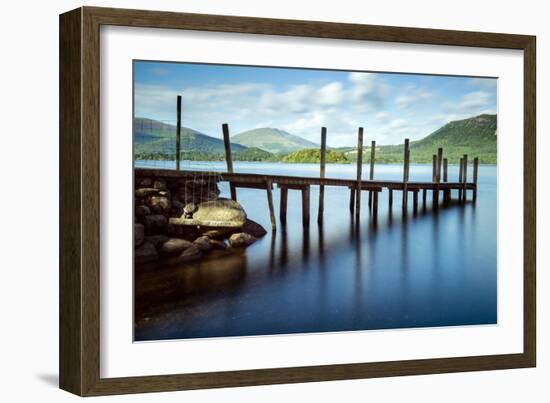 Brandlehow Jetty, Derwent Water, Lake District-Robert Howell-Framed Photographic Print