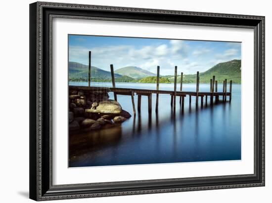 Brandlehow Jetty, Derwent Water, Lake District-Robert Howell-Framed Photographic Print