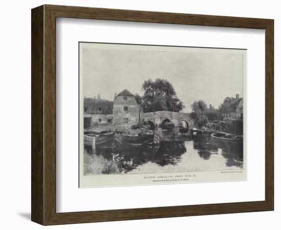 Brandon Bridge-Henry John Yeend King-Framed Giclee Print