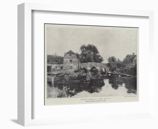 Brandon Bridge-Henry John Yeend King-Framed Giclee Print