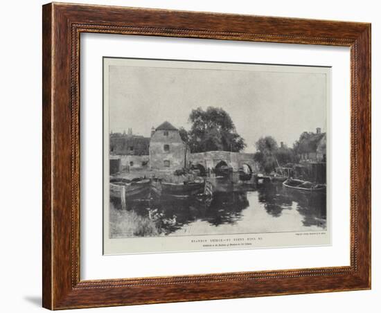 Brandon Bridge-Henry John Yeend King-Framed Giclee Print