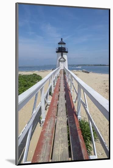 Brant Lighthouse, Nantucket Harbor, Nantucket, Massachusetts, USA-Lisa S. Engelbrecht-Mounted Photographic Print