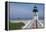 Brant Lighthouse, Nantucket Harbor, Nantucket, Massachusetts, USA-Lisa S. Engelbrecht-Framed Premier Image Canvas