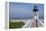 Brant Lighthouse, Nantucket Harbor, Nantucket, Massachusetts, USA-Lisa S. Engelbrecht-Framed Premier Image Canvas