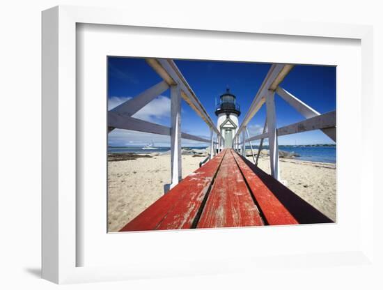 Brant Point Lighthouse-Jon Hicks-Framed Photographic Print