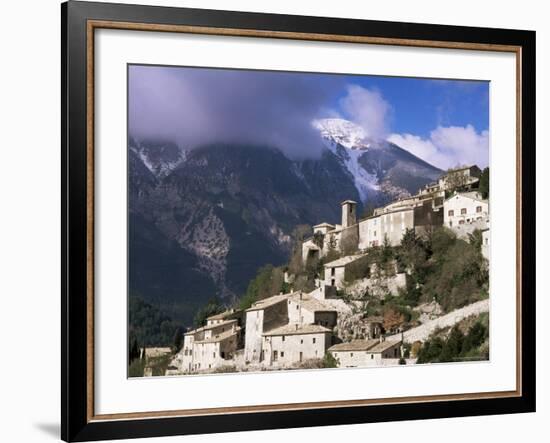 Brantes and Mont Ventoux, Vaucluse, Provence, France-John Miller-Framed Photographic Print