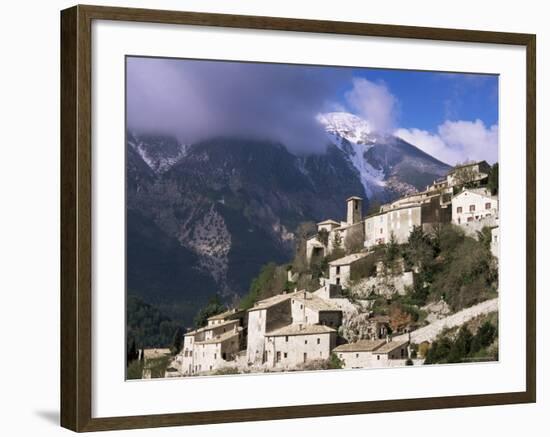 Brantes and Mont Ventoux, Vaucluse, Provence, France-John Miller-Framed Photographic Print