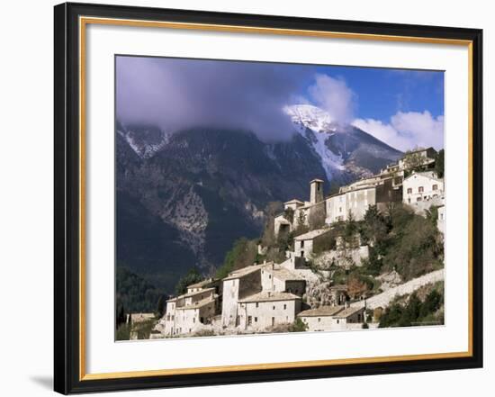 Brantes and Mont Ventoux, Vaucluse, Provence, France-John Miller-Framed Photographic Print