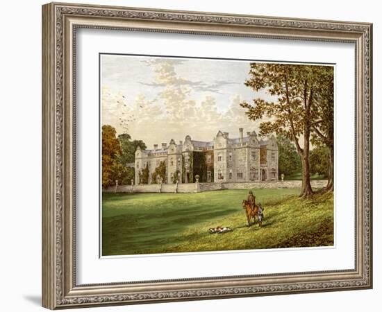 Brantingham Thorpe, Yorkshire, Home of the Sykes Family, C1880-Benjamin Fawcett-Framed Giclee Print