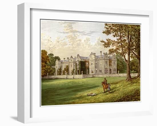 Brantingham Thorpe, Yorkshire, Home of the Sykes Family, C1880-Benjamin Fawcett-Framed Giclee Print