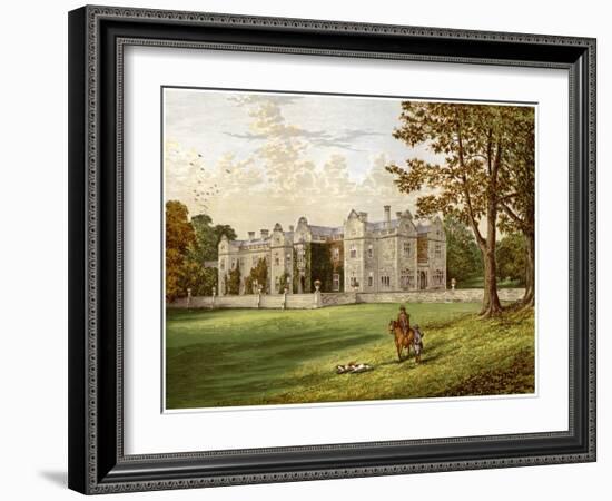 Brantingham Thorpe, Yorkshire, Home of the Sykes Family, C1880-Benjamin Fawcett-Framed Giclee Print