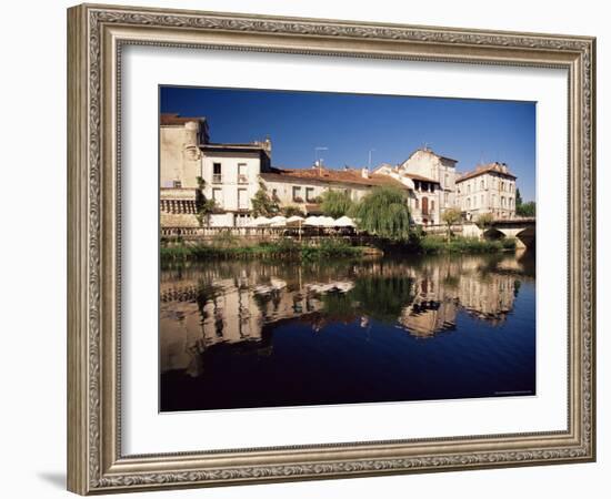 Brantome, River Dronne, Dordogne, Aquitaine, France-David Hughes-Framed Photographic Print