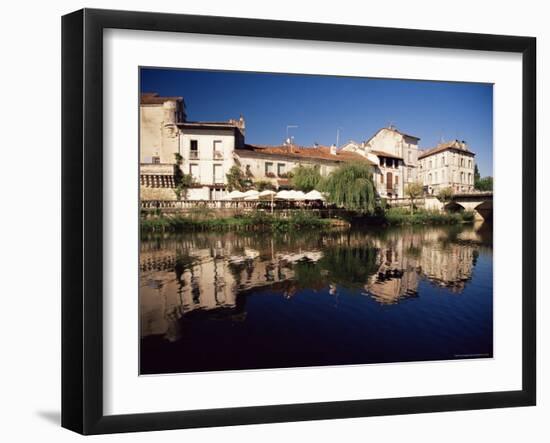 Brantome, River Dronne, Dordogne, Aquitaine, France-David Hughes-Framed Photographic Print